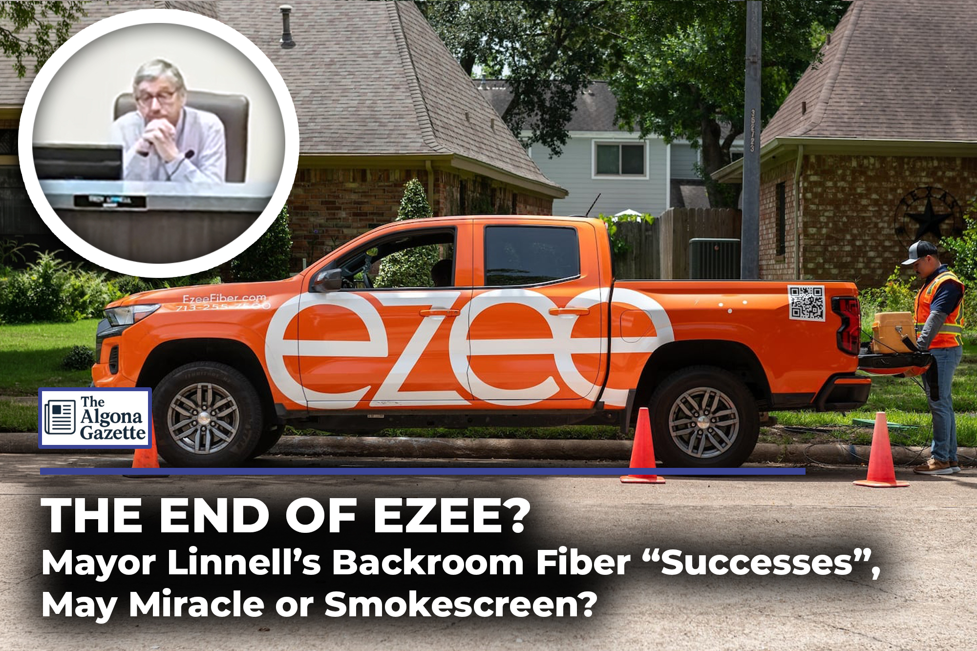 Mayor Linnell’s Ezee Fiber Updates: All Talk, No Paper Trail?